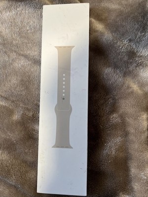 Apple Sport Band for Watch Series 8/SE (2022) - Starlight, S/M (41mm)