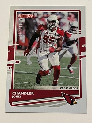 2020 Panini Donruss - Chandler Jones #24 Press Proof Silver /100