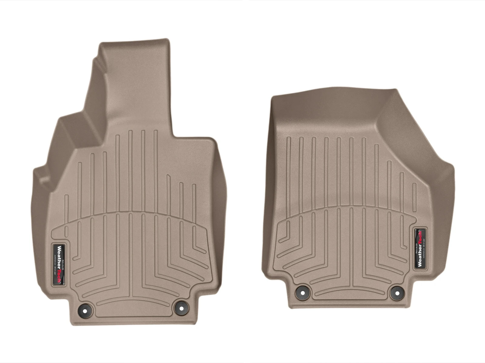 WeatherTech FloorLiner for 2008-2015 Audi R8 - 1st Row, Tan