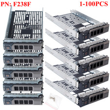 Lot F238F 3.5" HARD DRIVE CADDY TRAY FOR DELL POWEREDGE R720 R730 R730XD T630 US