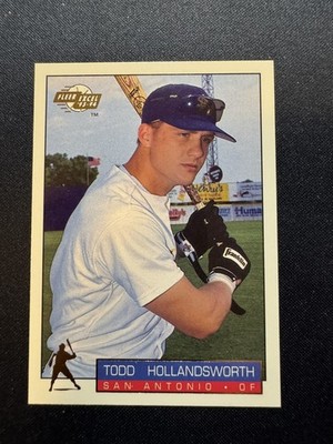1993-94 Fleer Excel #215 Todd Hollandsworth San Antonio Missions Rookie Card