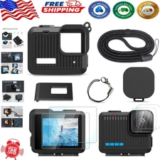 Silicone Case for GoPro Hero 4K - Protection Kit with Screen Protectors