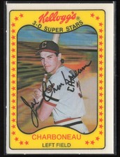 1981 Kellogg's 3-D Super Stars #54 Joe Charboneau