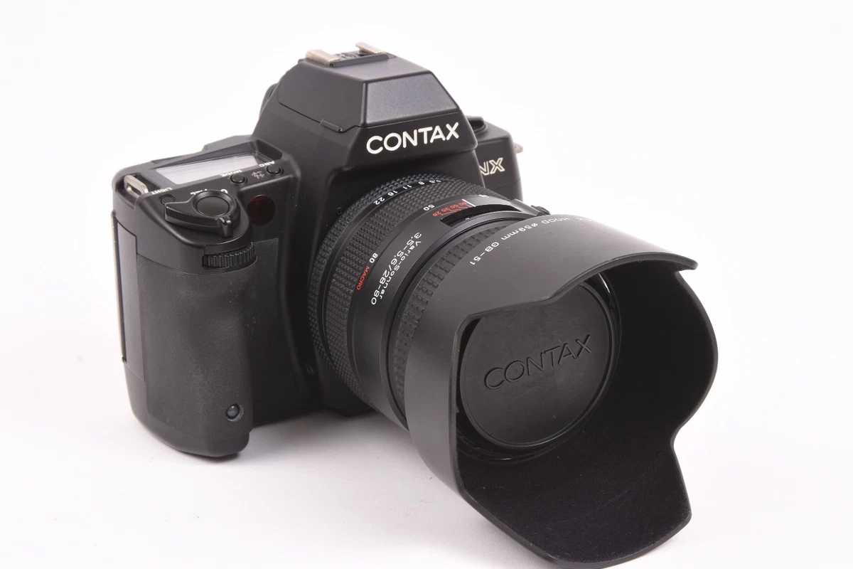 CONTAX NX w/ Vario-Sonnar 28-80mm F3.5-5.6 T* Zoom Lens READ #DV