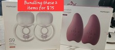 Momcozy S9 Wearable Double Electric Breast Pump with 2 Massagers