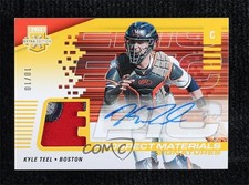 2023 Panini Elite Extra Edition Gold 10/10 Kyle Teel #EMS-KT Auto 14hk