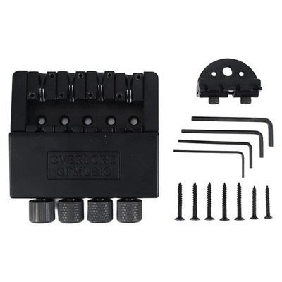 1 Set 4-Saitiges Headless -GitarrenbrüCkensystem E--Part für Kopflosen E--E1681