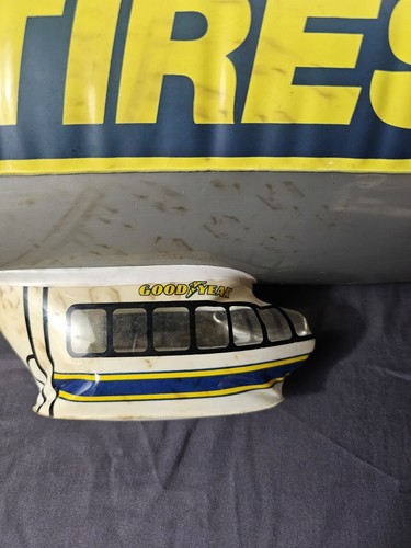 Goodyear Air Blimp Blow Up aufblasbare Werbung hängend blau 32" - Bild 3 von 8