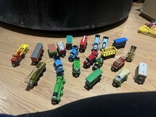Large Thomas  Friends Wooden Train Set Lot  Melissa  Doug Tracks and Building