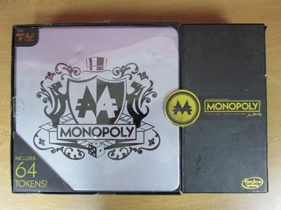 Hasbro Gaming Monopoly 64 Pieces Signature Token Edition Board