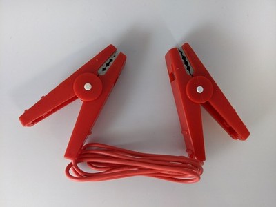 100 cm Elektrozaun zu Zaun Krokodilclip Stecker Seilband Draht Zaun