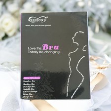 NEW KISSBOBO STRAPLESS ADHESIVE SILICONE BRA BACKLESS BRA INSERTS REUSABLE B CUP