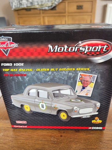 CORGI - DRIVE TIME - VA02112 - FORD 100E - TOP HAT RACING - ED GLAISTER ...