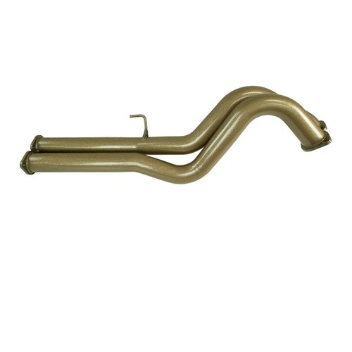 KING BROWN Twin 3" DPF Back Exhaust For Landcruiser VDJ200 4.5L - Pipe Only - Picture 4 of 7