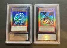 Yu-Gi-Oh Blue Eyes White / Red Eyes Black Dragon Relief Japanese Edition 15789