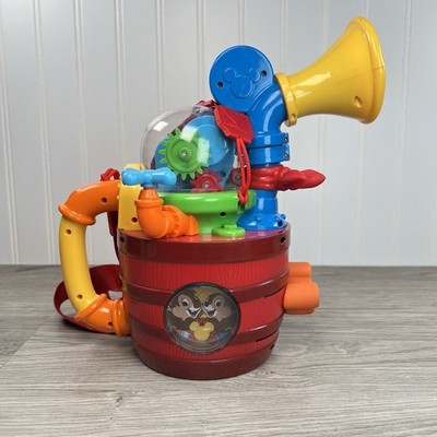 Disney Toontown Chip n Dale Light Up Interactive Bubble Blower Toy 2024 WORKS