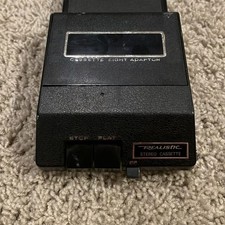 2A Realistic 12-1875A Stereo Cassette Eight 8 Track Adaptor Vintage