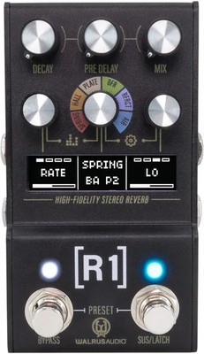 Walrus Audio Mako MKII R1 High-Fidelity Stereo Reverb Pedal