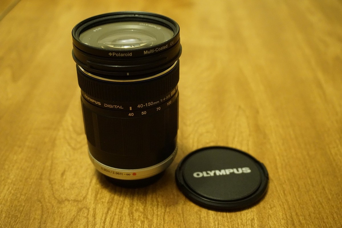 Olympus M.Zuiko 40-150mm f/4.0-5.6 Zoom Lens - Black for