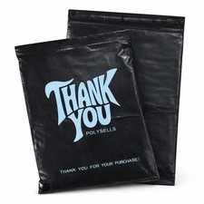 Waterproof Self-Sealing Poly Mailers 10x13 Black 100 PCS Waterproof Packaging