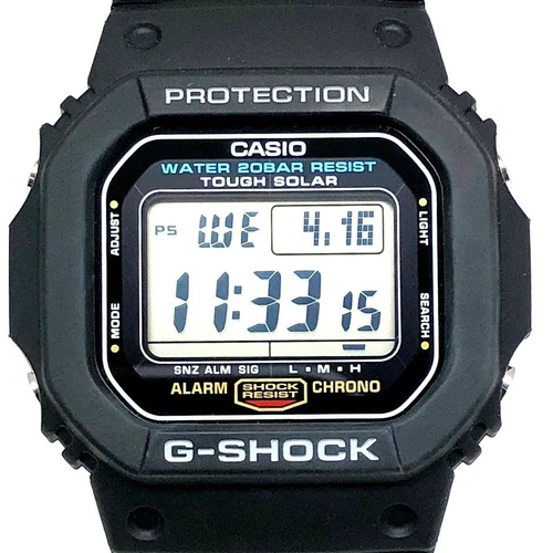 G-Shock Casio Watch G-5600Ue-1 Tough Solar Equipped Led Backlight Dw-5600C Color