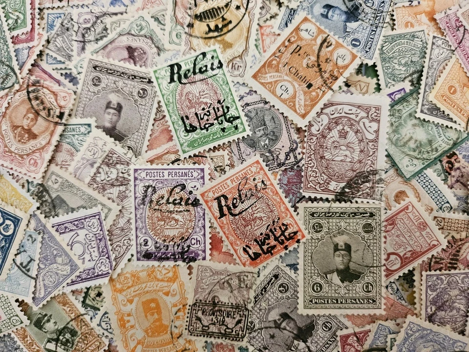 PERSIA oltre 1000 francobolli dal classico buon lotto!!! s111 - Immagine 2 di 4