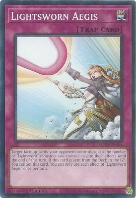 Yugioh Lightsworn Aegis 1st Edition Common MP25-EN364 NM