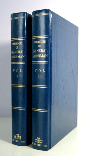 Memoirs of General William T Sherman 2 Volume Set Archive Society 1997 Hardcover