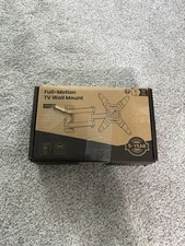 Pipishell Full Motion TV Monitor Wall Mount Bracket Swivel Tilt Extension Black