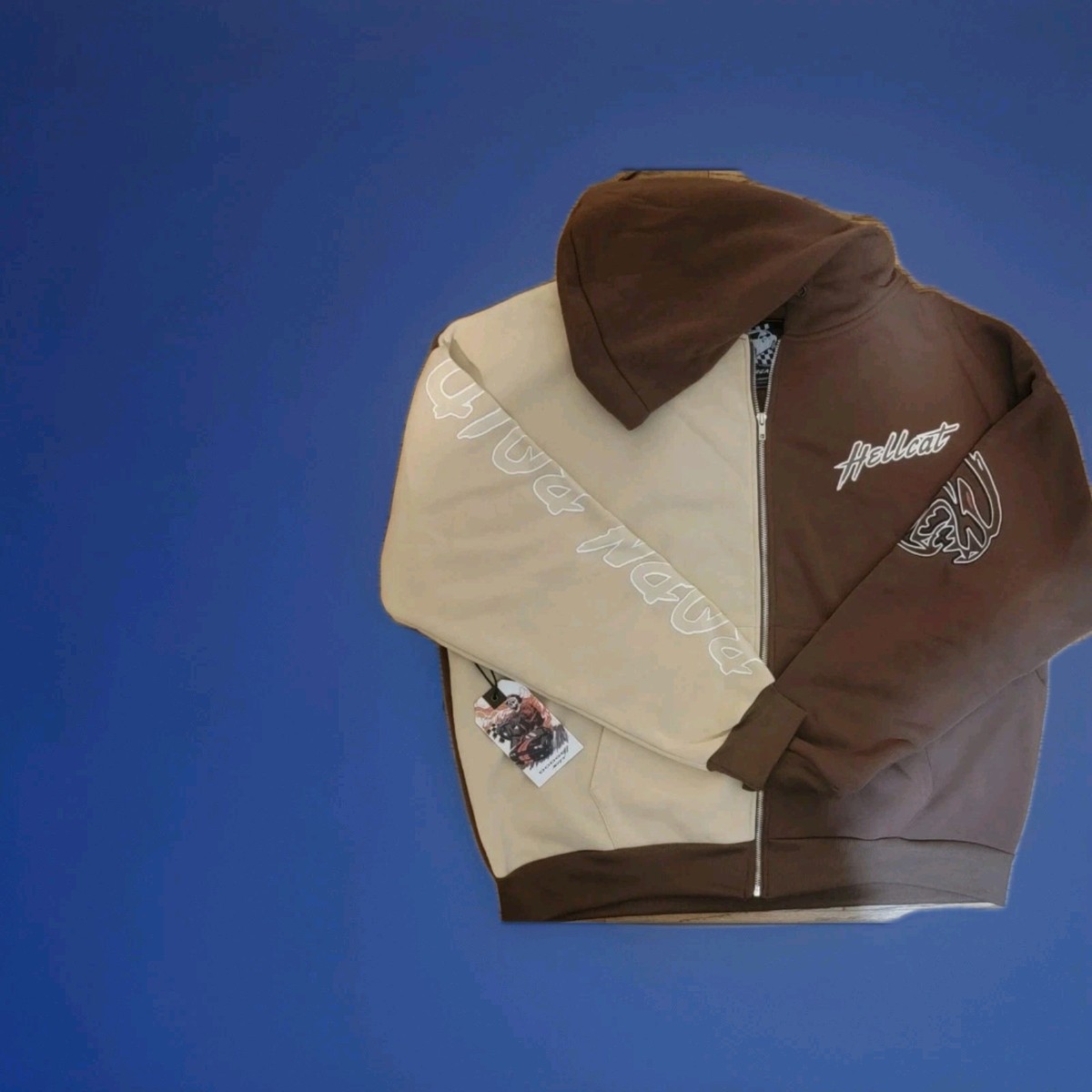 DODGE X REASON LIMITED EDITION COLLABORATION HELLA RAISE FULL ZIP