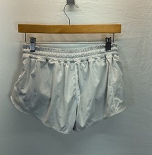 Lululemon Hotty Hot Low-Rise Lined Short 2.5 inseam Size 8 Gray Gym Running