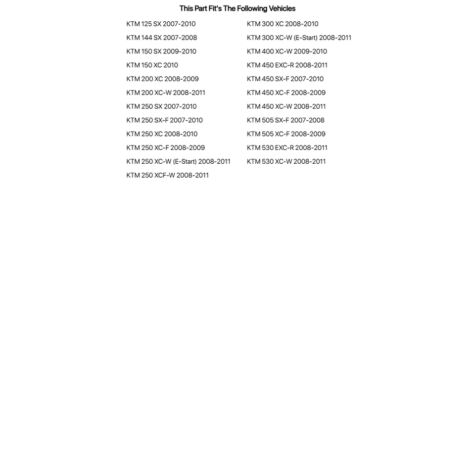 T.M. Kit deslizante y deslizante Designworks SX edición de fábrica para KTM 150 SX Foto 2 de 2