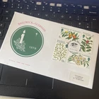 GB GUERNSEY Stamps First Day Cover FDC 1978 CHRISTMAS MISTLETOE HOLLY ETC