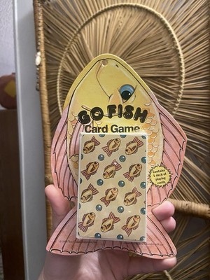 Vintage 1986 Go Fish Card Game Set Brand New Never Opened Tree Communications