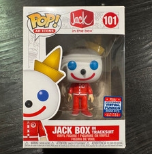 Funko Pop Jack in the Box in Tracksuit 2020 Exclusive LE 2000 Pcs Ad Icons