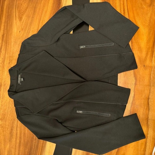 Banana Republic Women's Black Open Jacket - Casual Sporty - Picture 7 of 11