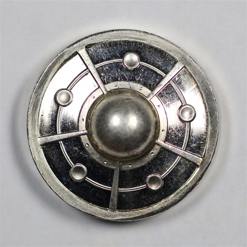 9Fine 3D Alien UFO platillo volador 2 oz .999 plata fina grueso disco arte redondo - Imagen 3 de 6