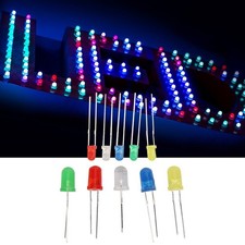 300PCS 3mm 5mm LED Light Emitting Diodes Kit Yellow/Green/Blue/Red/White