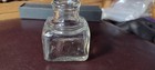Vintage "Sanfords" Ink Bottle/ Clear, Cork Top — photo 2