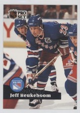 1991-92 Pro Set French Jeff Beukeboom #444 8d2