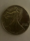 U.S. Mint American Eagle 1990 1 oz .999 Fine Silver One Dollar Coin Uncertified