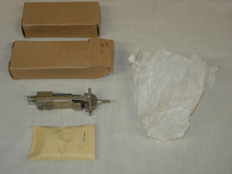 (2) Vintage NOS DPST Lever Switches with momentary action