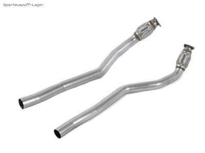 Milltek Edelstahl Vorschalldämpfer-Soundrohr rechts-links Audi S6 C7