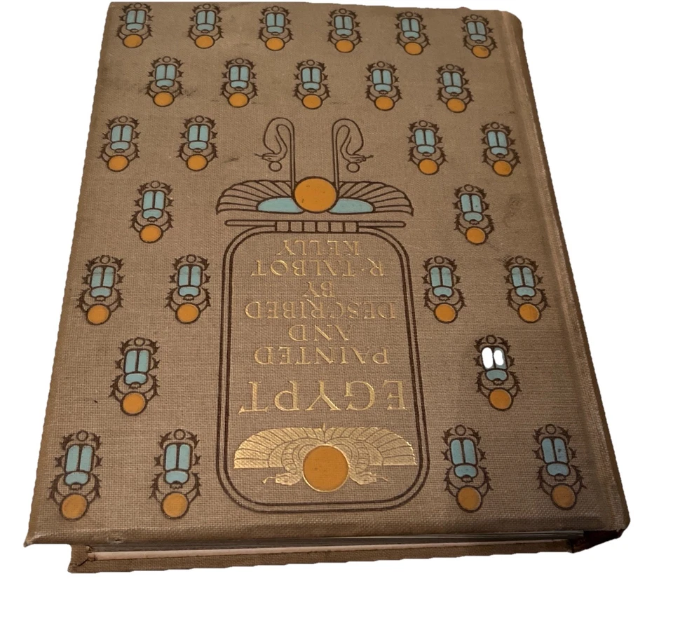 Egypt Painted & Described, R. Talbot Kelly 1902 SIGNED "Edition De Luxe" - VG - Image 3 of 4