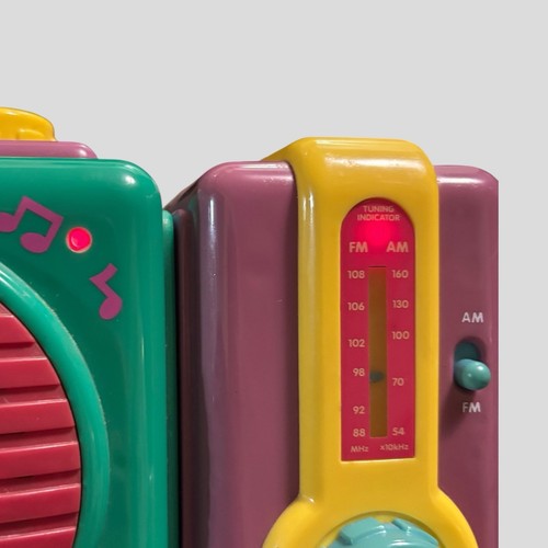 Babysitters Club AM/FM Portable Radio Vintage 1992 Playtech RATE Works READ - Picture 17 of 17
