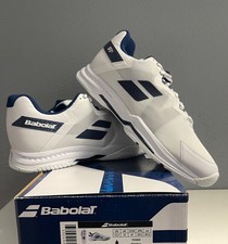 Babolat Men  s SFX3 All Court Tennis Shoes White/Navy