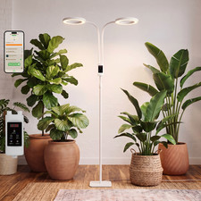 48W Full Spectrum Plant Lights Timer BT APP Smart Grow Lights for Indoor Plants