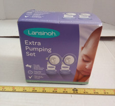 Lansinoh Extra Pumping Set for Double Electric Breast Pump New Factory Sealed.