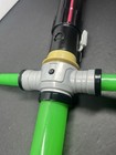 Star Wars Green Double-Bladed Lightsaber Toy w/ Darth Vader Plush Figure — photo 4