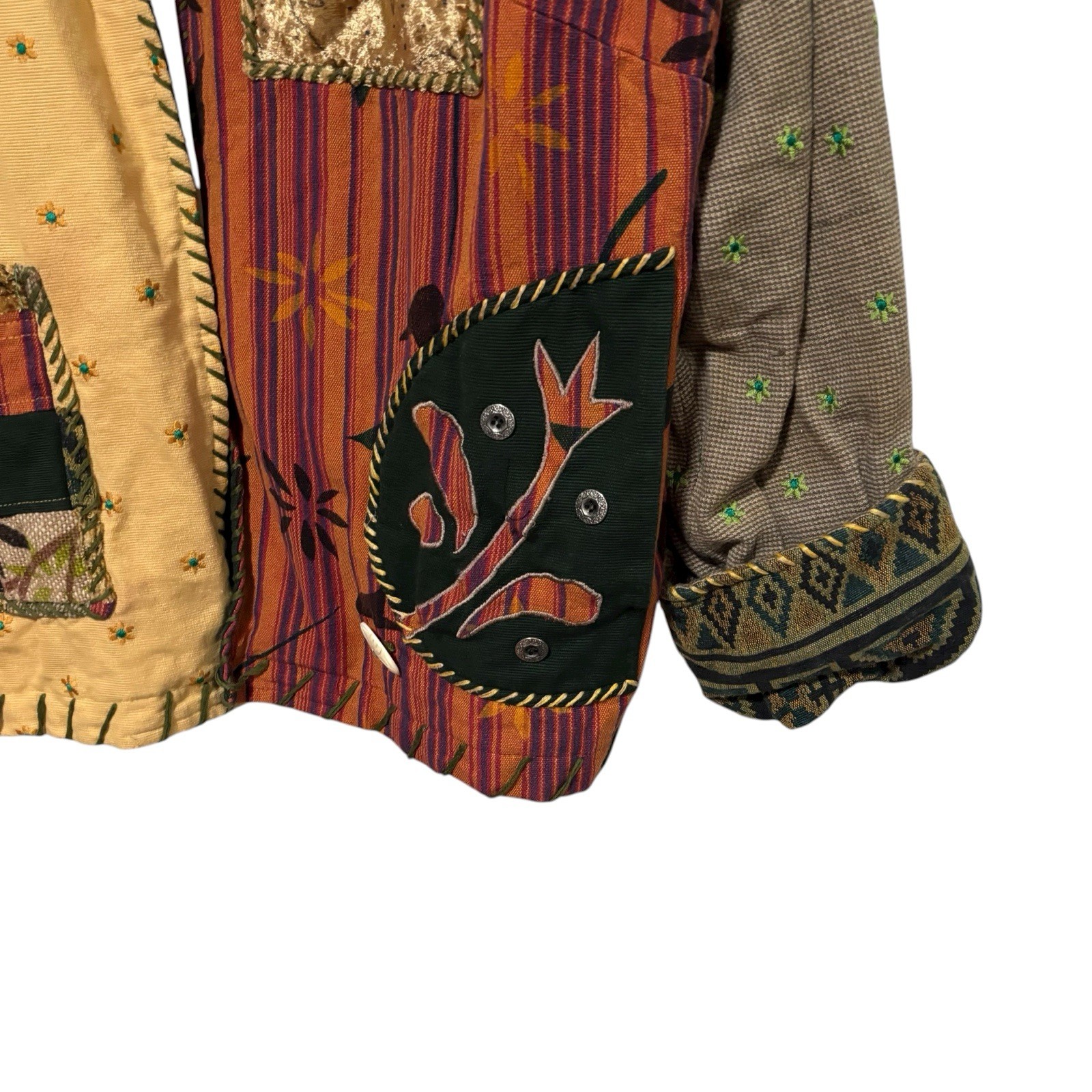 Vintage Stonebridge Women's Patchwork Lagenlook J… - image 3